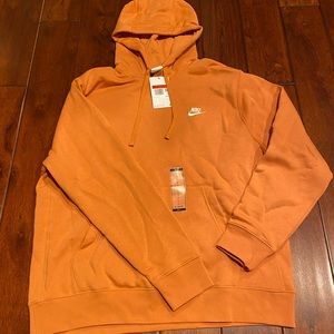 Orange Nike hoodie